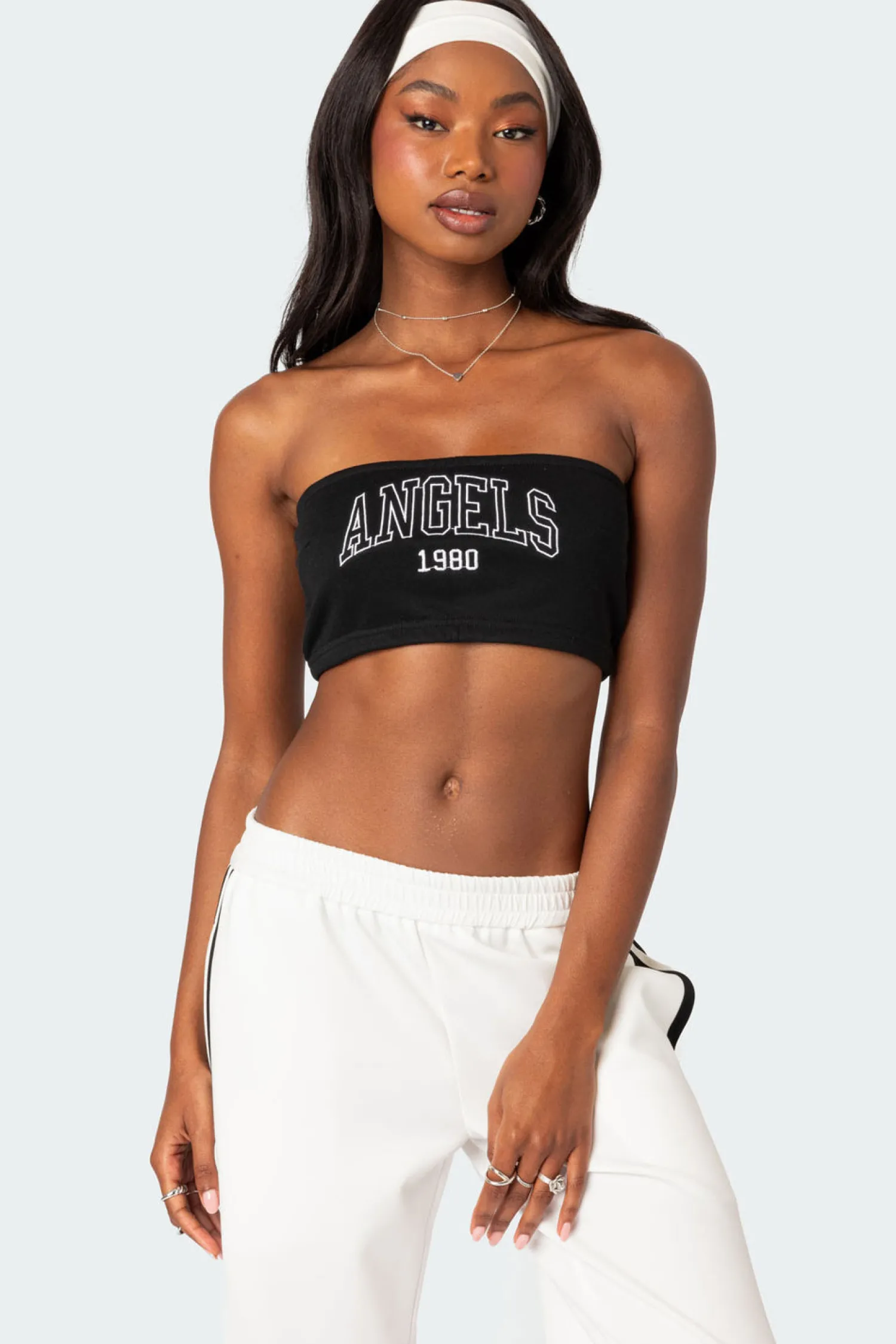 Crop Tops | Strapless Tops*edikted Angels Bandeau BLACK