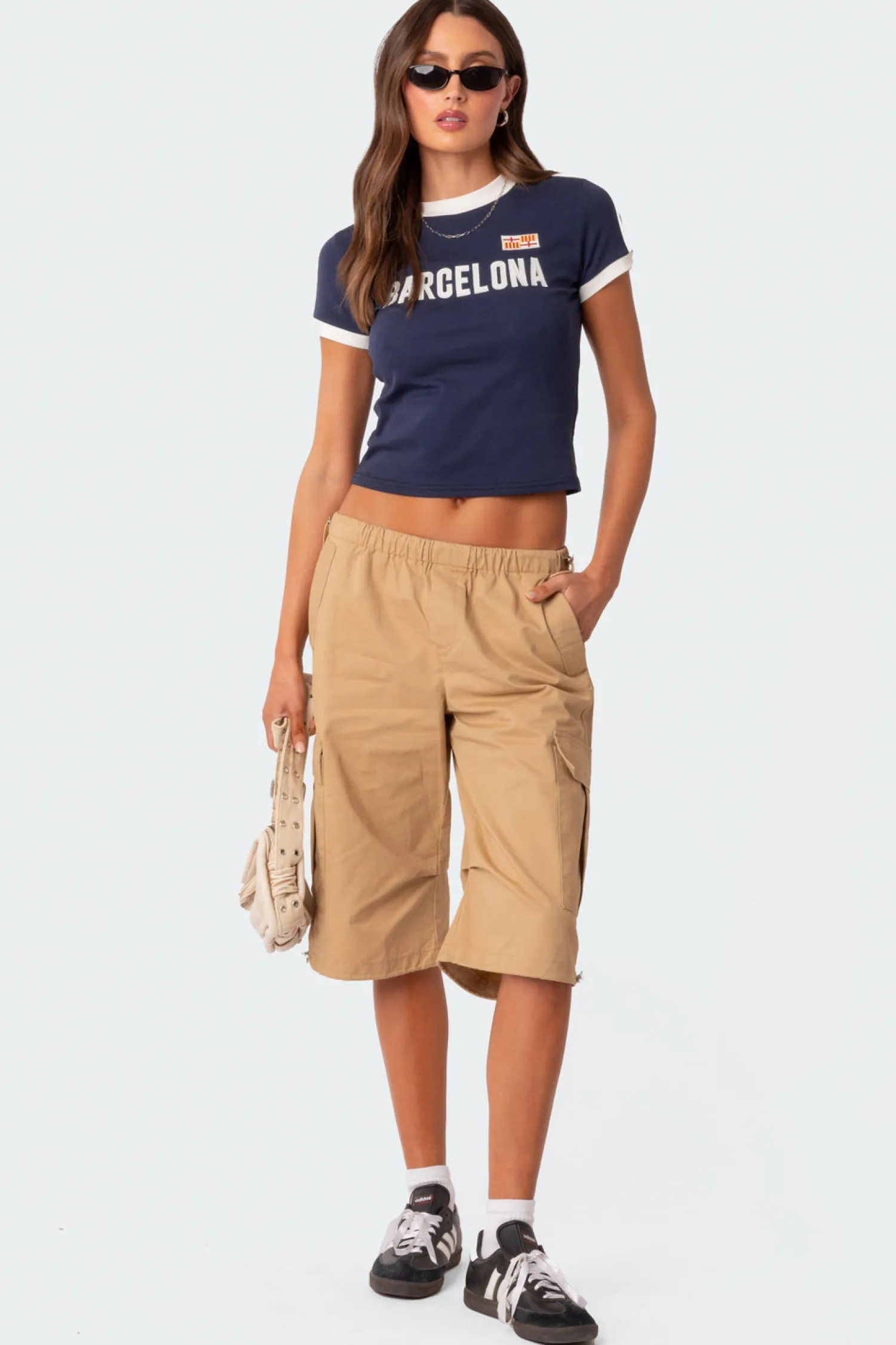 Shorts | Shorts*edikted Bermuda Pocket Shorts CAMEL