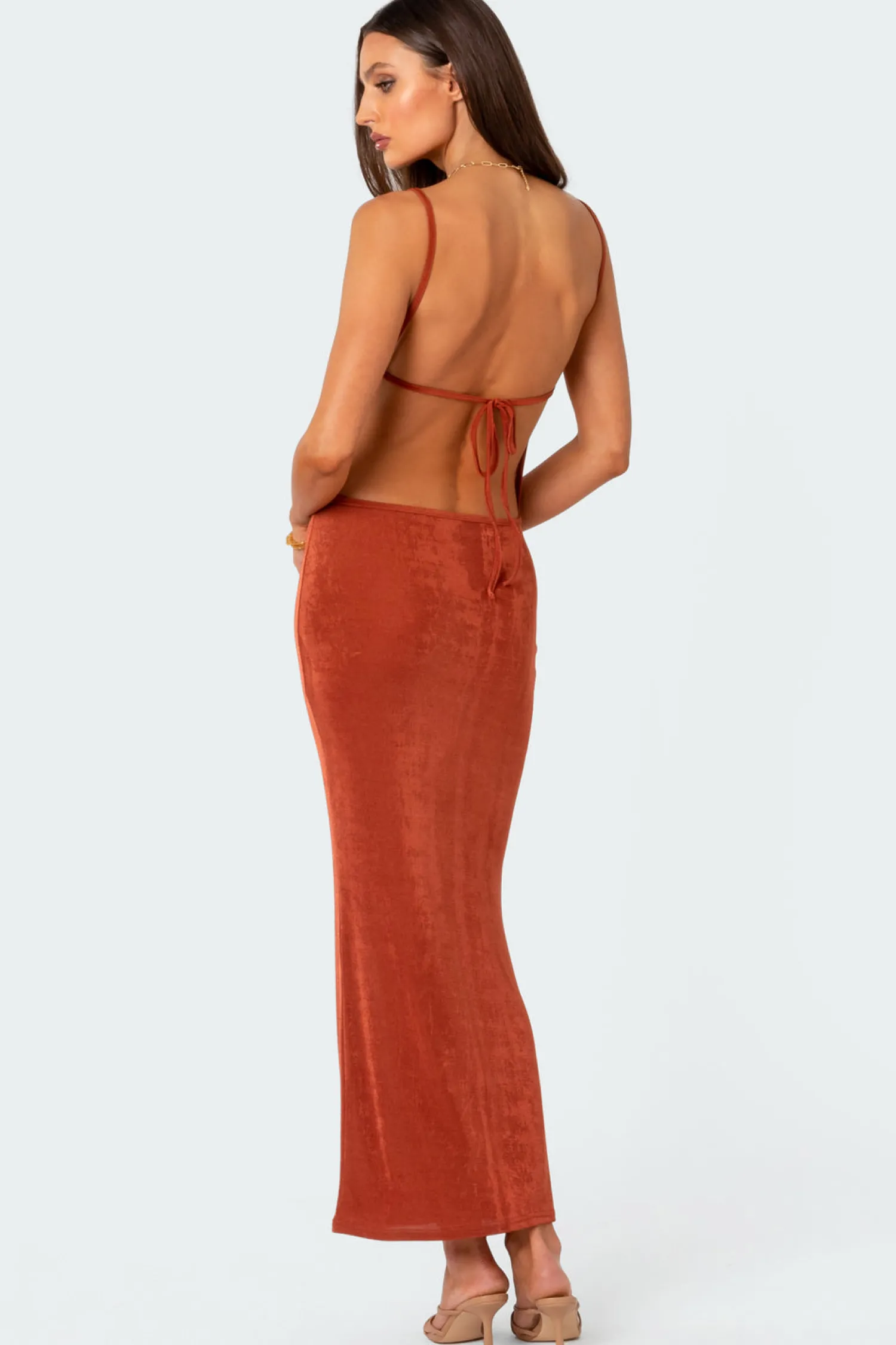 Maxi Dresses | Dresses*edikted Clea Open Back Maxi Dress HAMRA