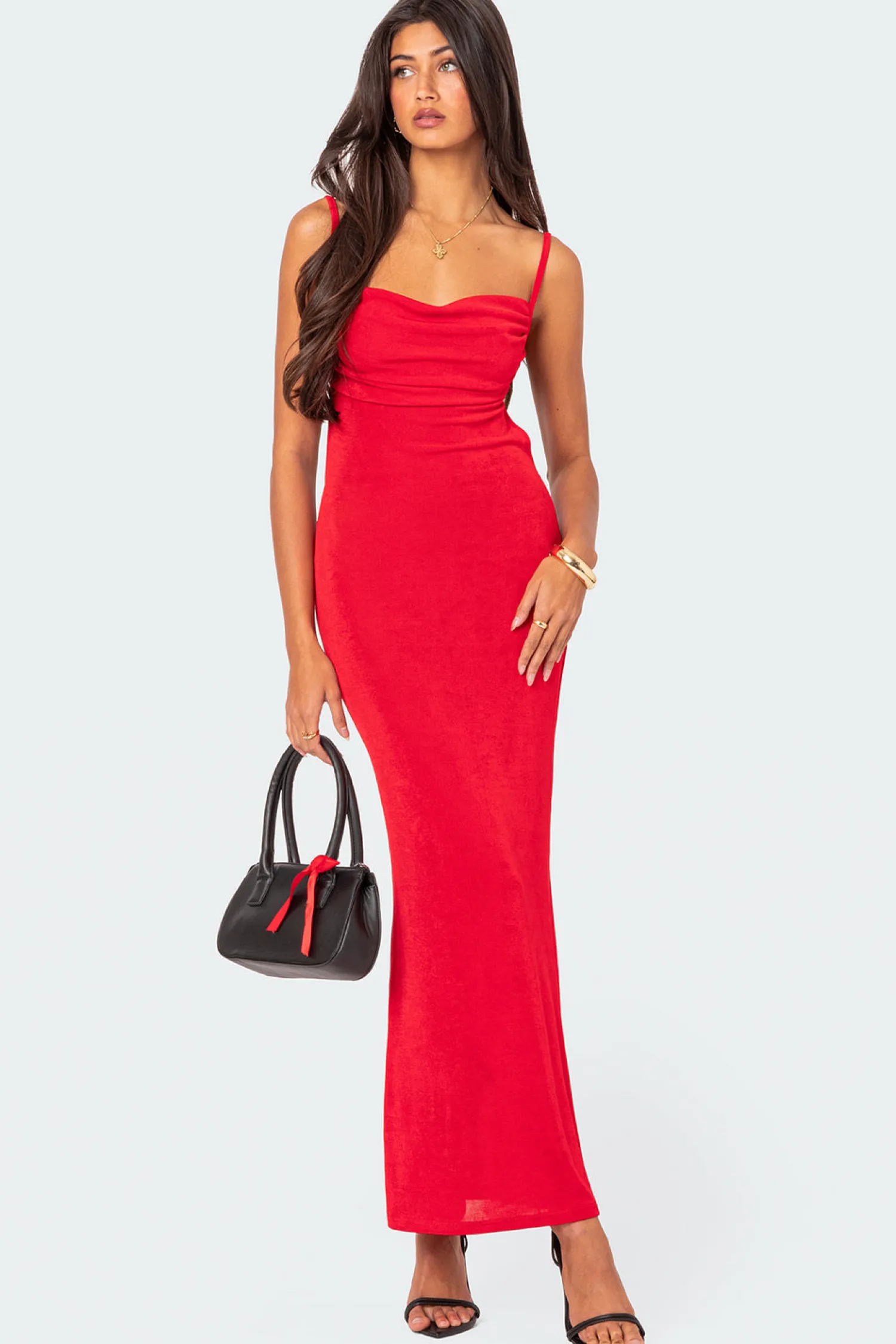 Maxi Dresses | Dresses*edikted Clea Open Back Maxi Dress RED