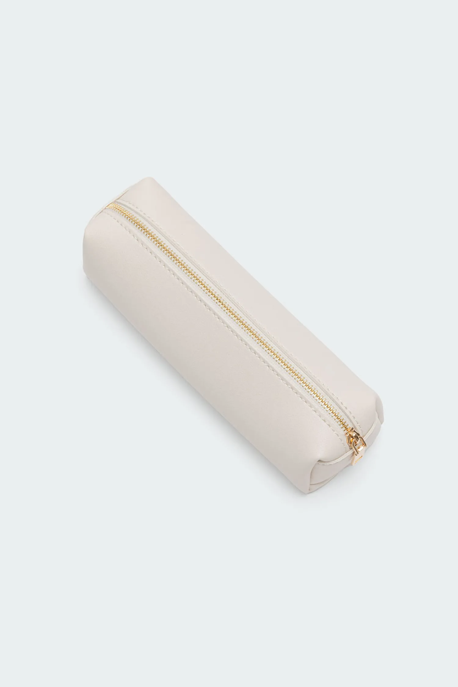 Fun Stuff*edikted Faux Leather Pencil Case OFF WHITE