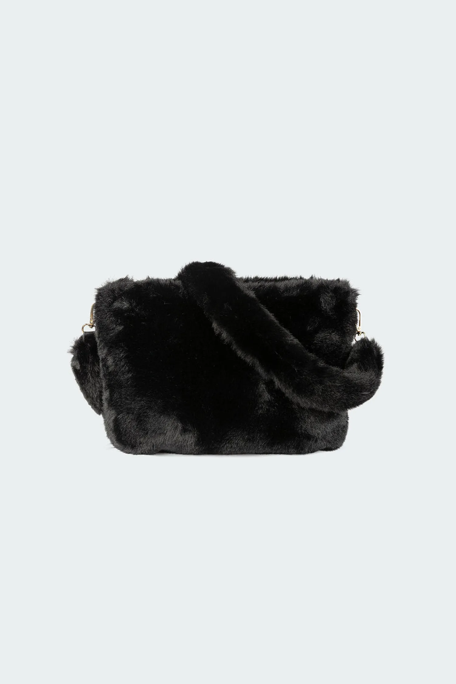 Bags*edikted Fluffy Shoulder Bag BLACK