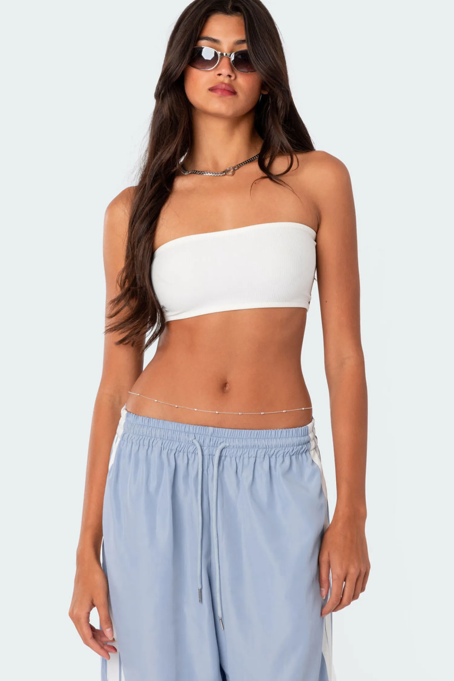 Strapless Tops | Crop Tops*edikted Marley Bandeau Top WHITE