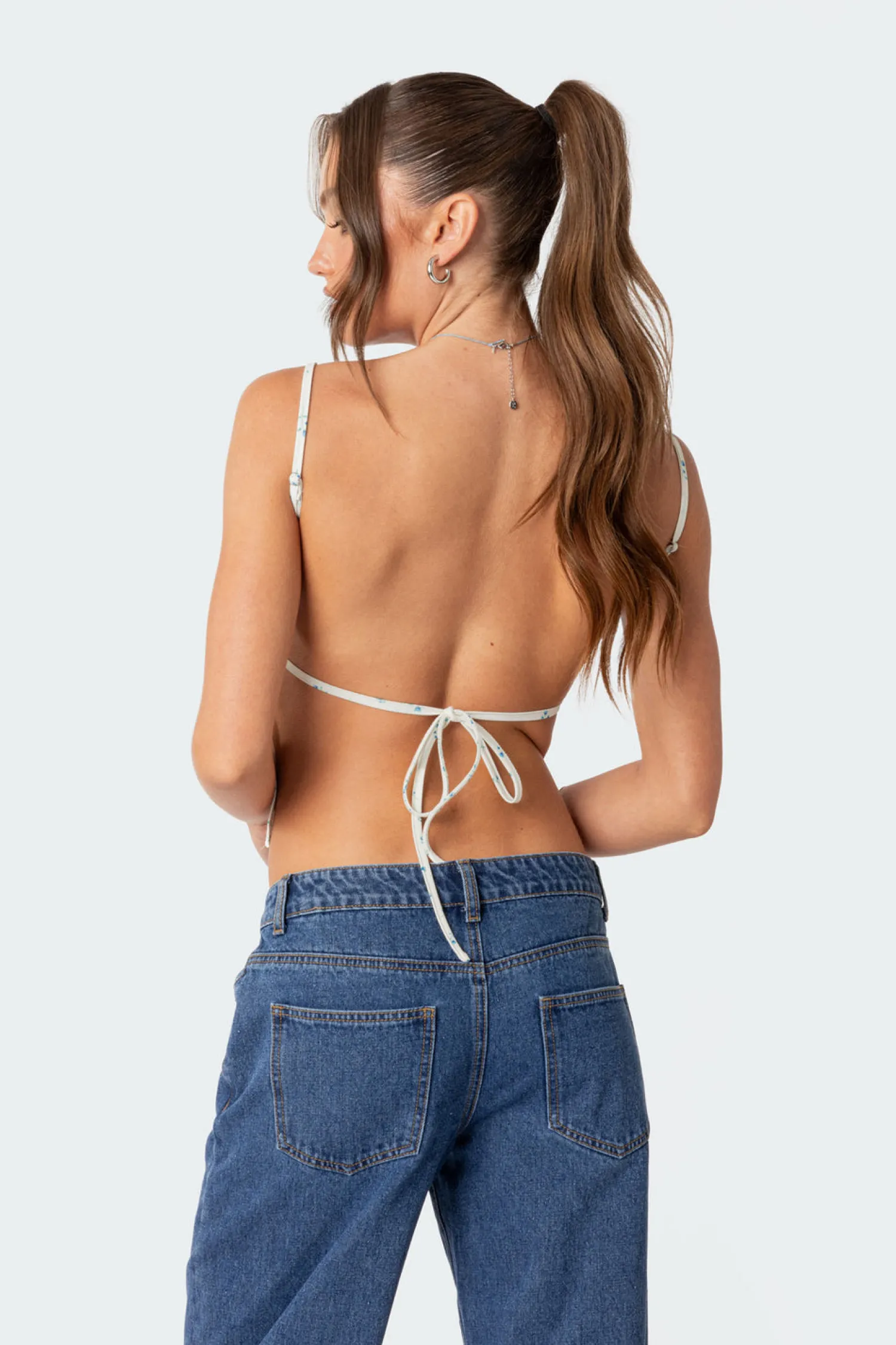 Crop Tops*edikted Marli Open Back Tank Top MIX