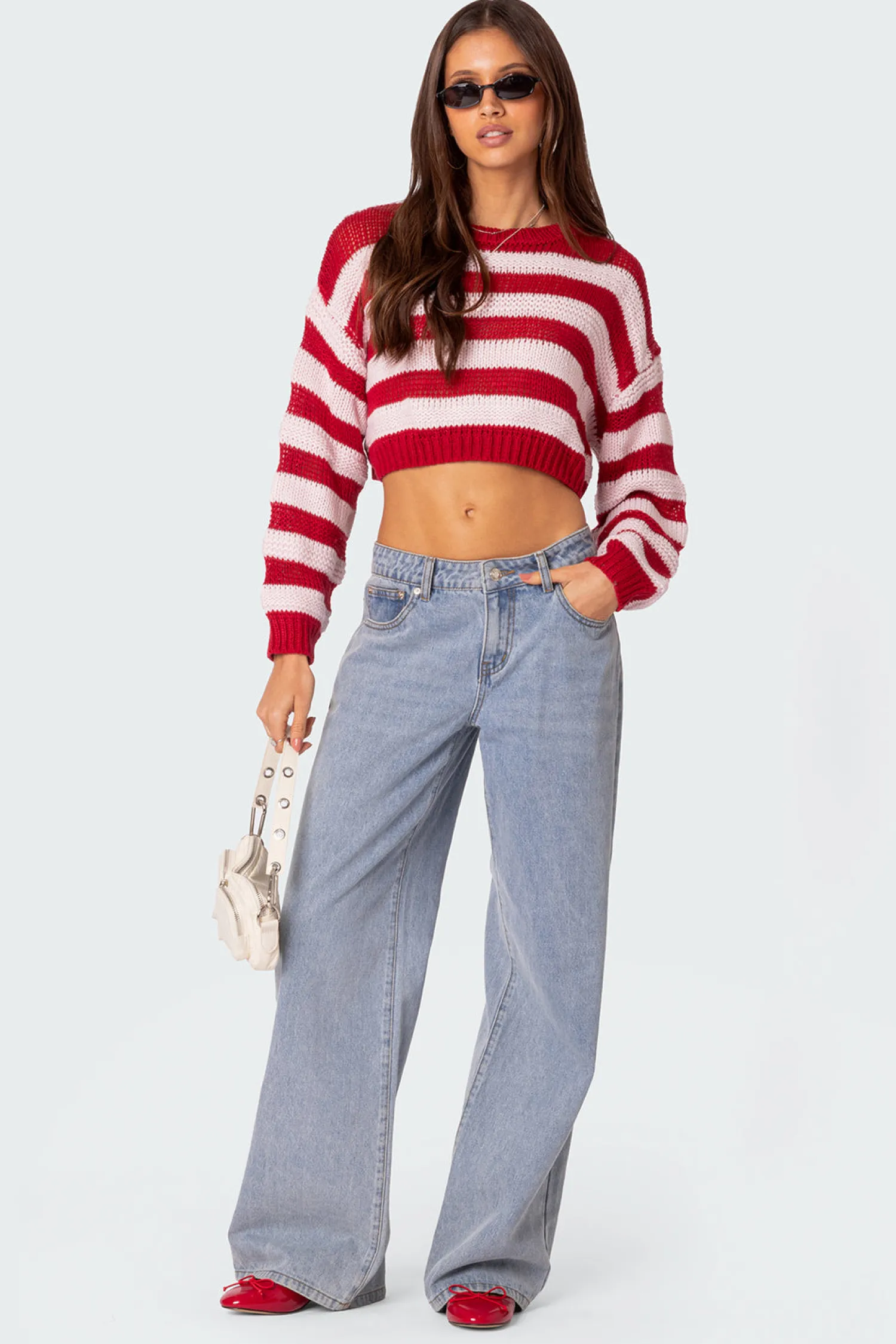 Crop Tops | Sweaters & Cardigans*edikted Novella Oversized Sweater RED